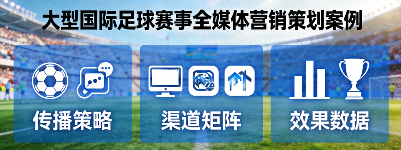大型国际足球赛事全媒体营销策划案例展示
